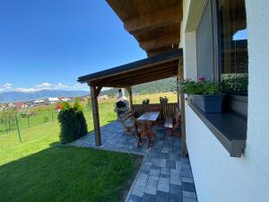 A balcony or terrace at Apartmány pod horou