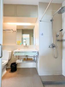 Koupelna v ubytování ABC Hotel CEBU