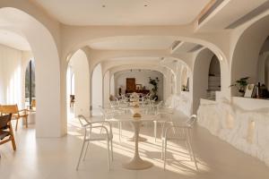 Almeta Designer Hotel餐厅或其他用餐的地方