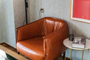 Posezení v ubytování 云享城居 SKY高空Loft公寓酒店 春熙路九眼桥店