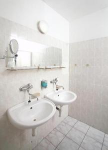 Koupelna v ubytování Hotel Rottal