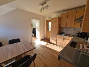 Kuchyň nebo kuchyňský kout v ubytování Ferienwohnung Schupfer + 8 fotografií