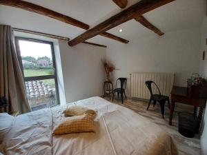 Postel nebo postele na pokoji v ubytování Mas de la Borie -Chambre d'hôtes