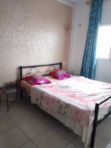 Postel nebo postele na pokoji v ubytování Villa Crys Midoun