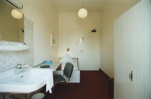 Koupelna v ubytování Hotel Jedermann