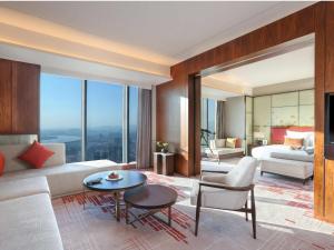 Istumisnurk majutusasutuses Pullman Huizhou Kaisa