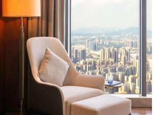 Istumisnurk majutusasutuses Pullman Huizhou Kaisa