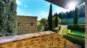 Vonkajšia záhrada v ubytovaní Il Castellaro Country House