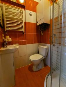 Kúpeľňa v ubytovaní Apartament Premium + 15 fotografií