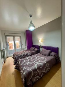 Postel nebo postele na pokoji v ubytování Apartamento Berria