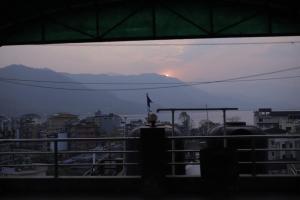 Γενική θέα στο βουνό ή θέα στο βουνό από  αυτό το πανδοχείο