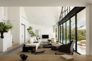 Posezení v ubytování Luxury Private Villa Resort -KW