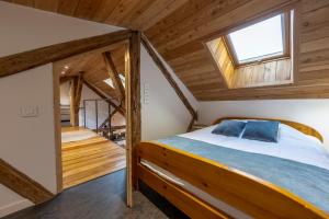 Pépite Alpine - Centre ville - WIFI客房内的一张或多张床位