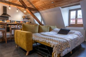 Pépite Alpine - Centre ville - WIFI客房内的一张或多张床位
