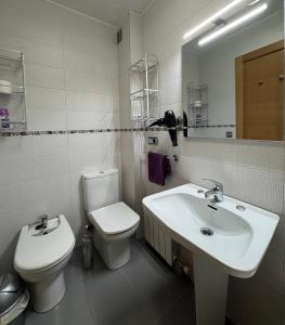 Koupelna v ubytování Apartamento Berria