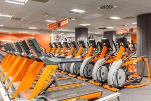 Fitness centrum a/nebo fitness zařízení v ubytování NH Collection Brussels Centre