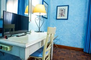 TV a/nebo společenská místnost v ubytování Motel - Hotel Nautico Pozzallo