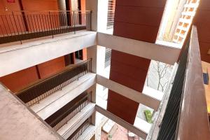 Balkón nebo terasa v ubytování ZONK HOTEL Hakata