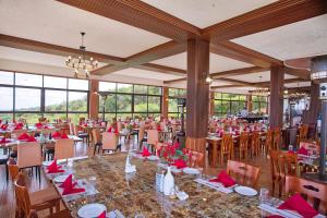 Lerruat Log Resort餐厅或其他用餐的地方