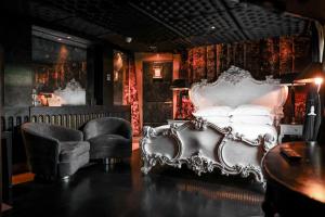 Zona d'estar a Crazy Bear Stadhampton