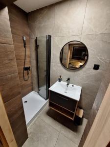 O baie la Apartamenty i pokoje u Ciesielki
