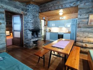 Η κουζίνα ή μικρή κουζίνα στο Lumikki +9 φωτογραφίες