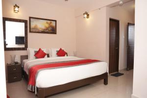 Nazri Hotel - Near Arambol Beach客房内的一张或多张床位
