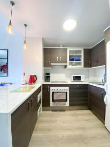 Kuchyňa alebo kuchynka v ubytovaní Pretty Place apartamento de vacaciones + 5 fotografií