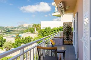 Μπαλκόνι ή βεράντα στο Adriatic Sunny Apartment II