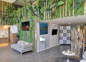 TV a/nebo společenská místnost v ubytování Hotel Salymar