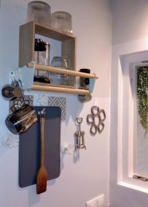 Kuchyň nebo kuchyňský kout v ubytování Daisy