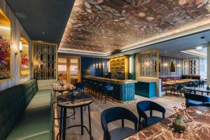 Posezení v ubytování Löwen Hotel Montafon