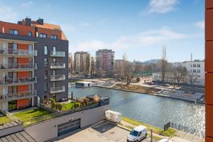 Výhľad na rieku v blízkosti apartmánu
