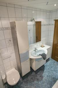 Kúpeľňa v ubytovaní Haus zum schlafenden Riesen
