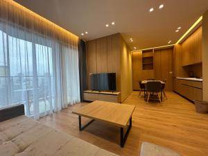 TV a/nebo společenská místnost v ubytování Mulaj Hotel