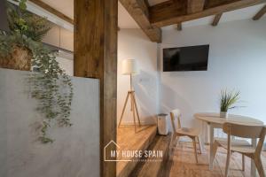 Μια τηλεόραση ή/και κέντρο ψυχαγωγίας στο MyHouseSpain - Sol y mar en Cudillero