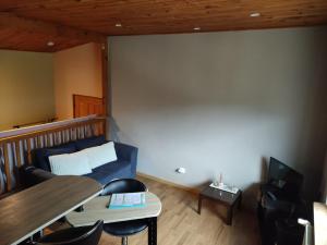 TV a/nebo společenská místnost v ubytování Les Lodges Du Pavillon F2
