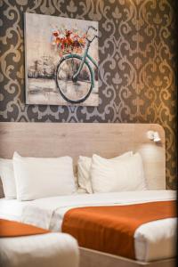 Letto o letti in una camera di 1 Hotel Borjomi