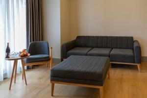Meroddi Beyoğlu Residence的休息区