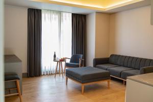 Meroddi Beyoğlu Residence的休息区