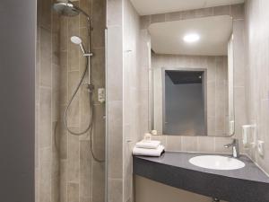Koupelna v ubytování B&B Hotel Bad Homburg