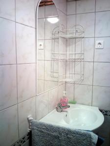 Koupelna v ubytování Agávé Apartman