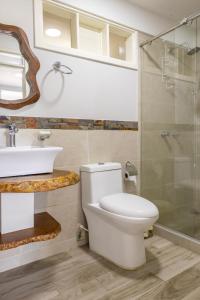 Koupelna v ubytování Casa Hotel Alicia Filandia