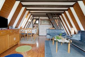 Posezení v ubytování Nurdach-Haus Typ 7 + 13 fotografií