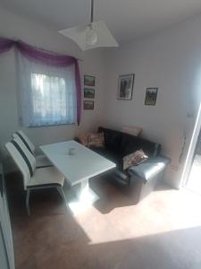 Χώρος καθιστικού στο Ferienwohnung an der Brauerei +2 φωτογραφίες