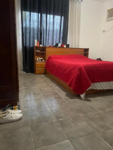 Postel nebo postele na pokoji v ubytování Canto de Arembepe