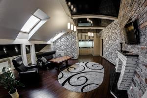 Posezení v ubytování Diamond De Luxe