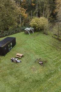 Zahrada ubytování Time-Out Cabin