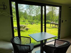 Zahrada ubytování Time-Out Cabin