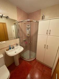 Ένα μπάνιο στο Portosín beach apartment